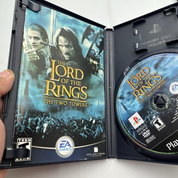 Lord of the Rings: The Two Towers (PS2, 2002) *CIB* - Tested - Picture 16 of 16